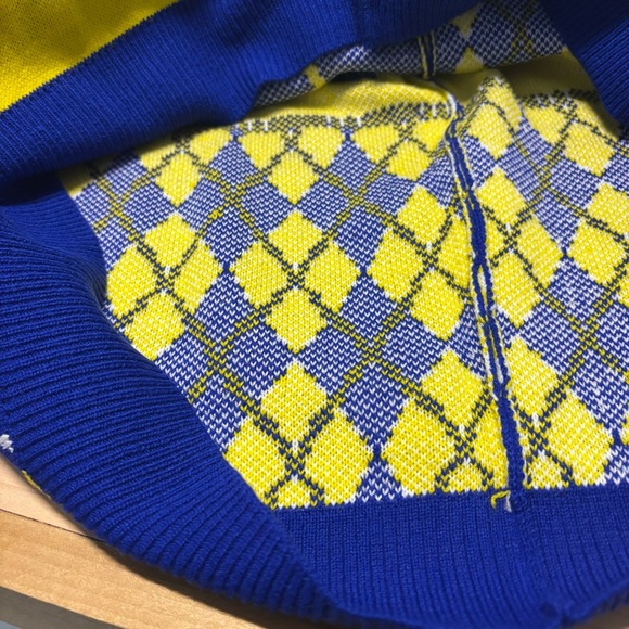 Los Angeles Rams Busy Block Snowfall Sweater, Medium - Picture 12 of 12